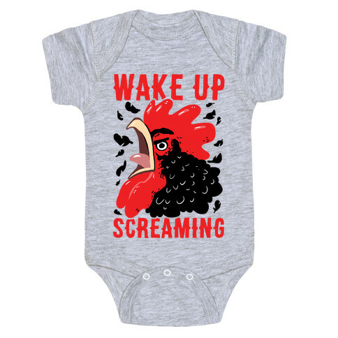 Wake Up Screaming Baby One-Piece