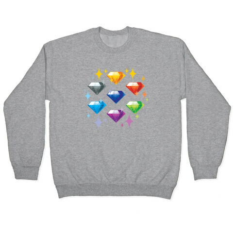 Chaos Emeralds Pattern Pullover