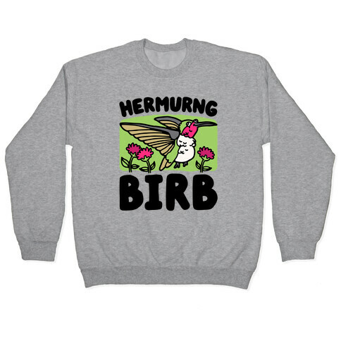 Hermurng Birb Derpy Hummingbird Pullover