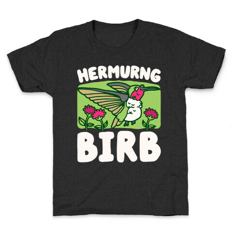 Hermurng Birb Derpy Hummingbird Kids T-Shirt