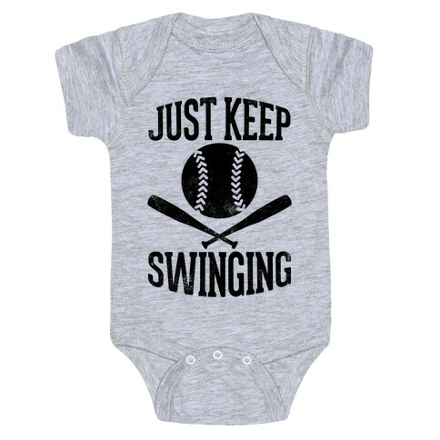 Just Keep Swinging (Vintage) Baby One-Piece