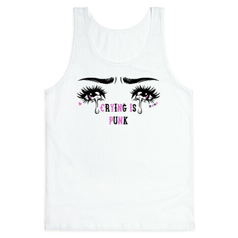Crying Is Punk Tank Top