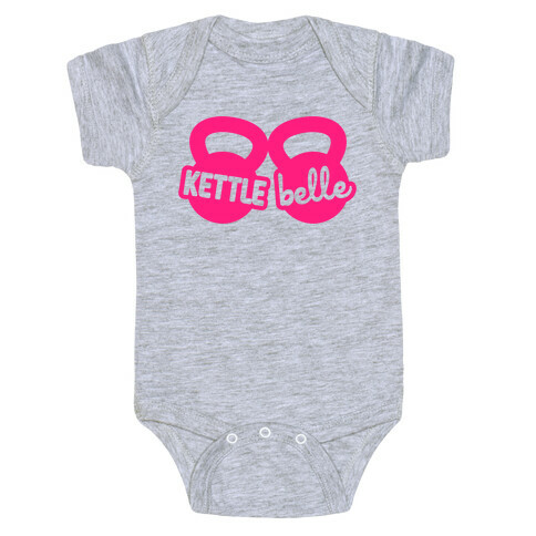 Kettle Belle Crop Top Baby One-Piece