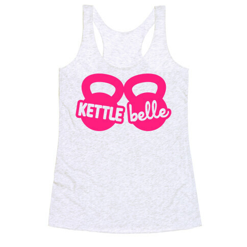 Kettle Belle Crop Top Racerback Tank Top