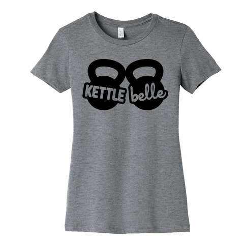 Kettle Belle Crop Top Womens T-Shirt