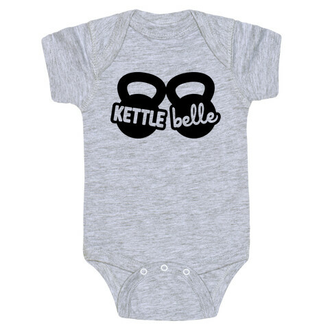 Kettle Belle Crop Top Baby One-Piece