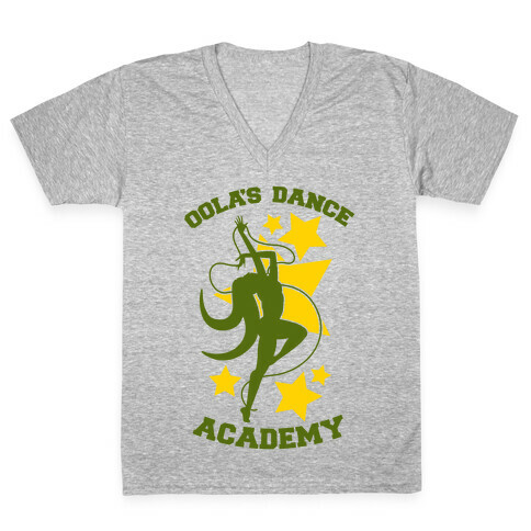 Oola's Dance Academy V-Neck Tee Shirt