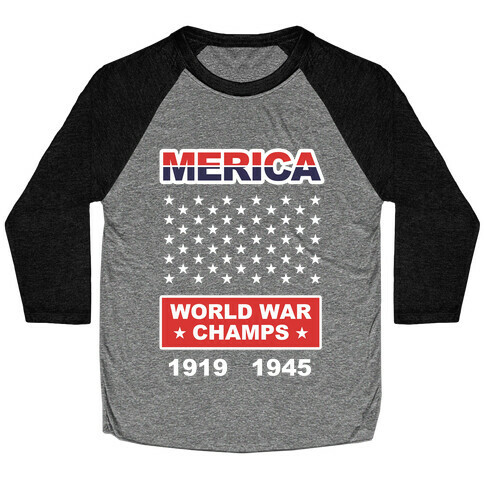 MERICA WW CHAMPS Baseball Tee