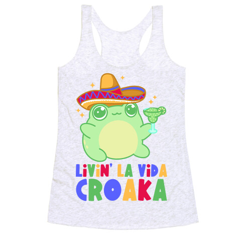 Livin' La Vida Croaka Racerback Tank Top