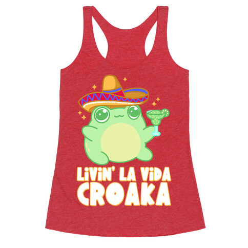 Livin' La Vida Croaka Racerback Tank Top