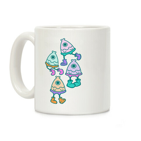 Fish Leggies  Coffee Mug