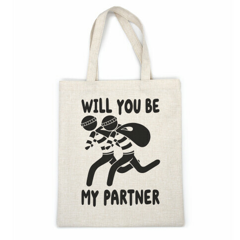 Will You Be My Partner? Casual Tote