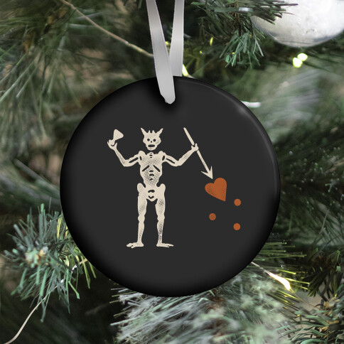 Blackbeard Flag  Ornament