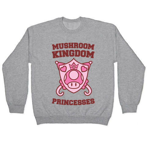 Team Mushroom Kingdom Princesses Pullover