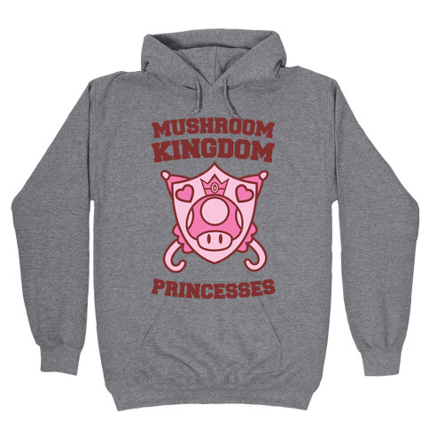 Team Mushroom Kingdom Princesses Hooded Sweatshirt