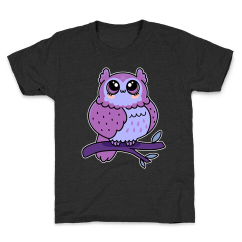 OwO Kawaii Owl Kids T-Shirt