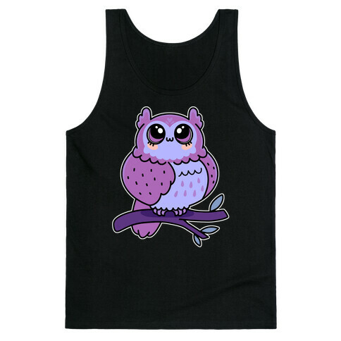 OwO Kawaii Owl Tank Top