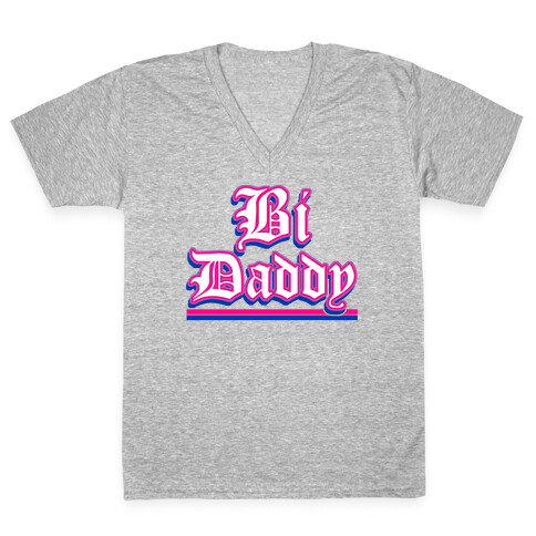 Bi Daddy V-Neck Tee Shirt