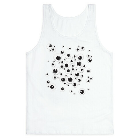 Googly Eye Pattern Tank Top