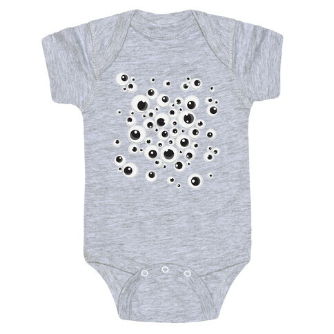 Googly Eye Pattern Baby One-Piece