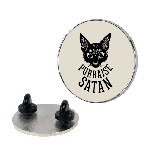 Purraise Satan Pin