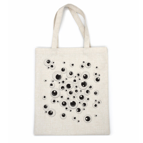 Googly Eye Pattern Casual Tote