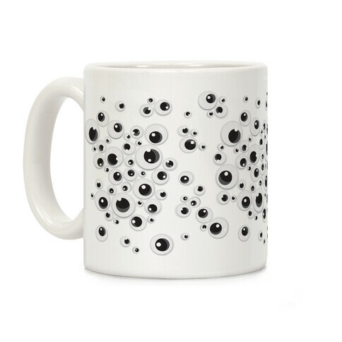 Googly Eye Pattern Coffee Mug