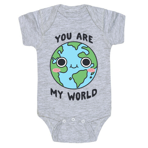 You Are My World Baby One-Piece