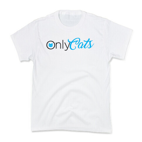 OnlyCats Parody Kids T-Shirt