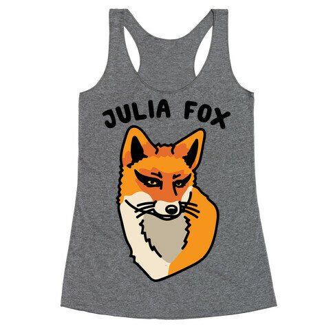 Julia Fox Parody Racerback Tank Top