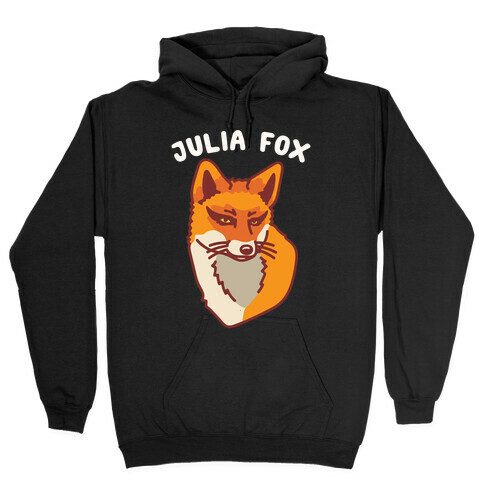 Julia Fox Parody Hooded Sweatshirt