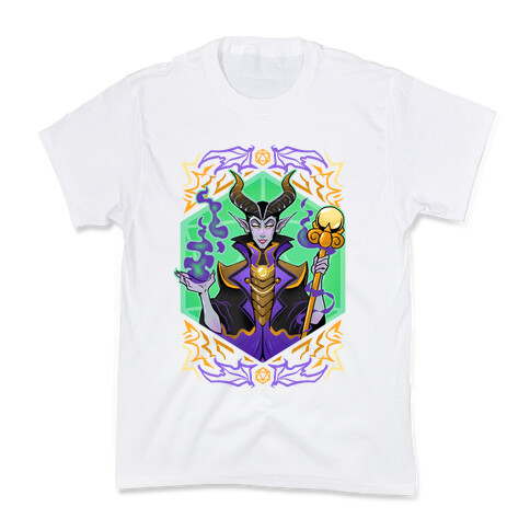 DND princesses: Tiefling Melificent Kids T-Shirt