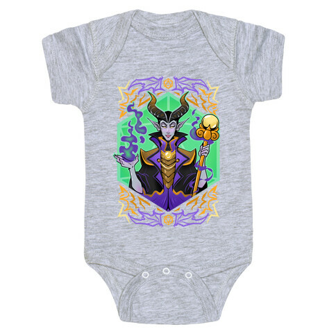 DND princesses: Tiefling Melificent Baby One-Piece