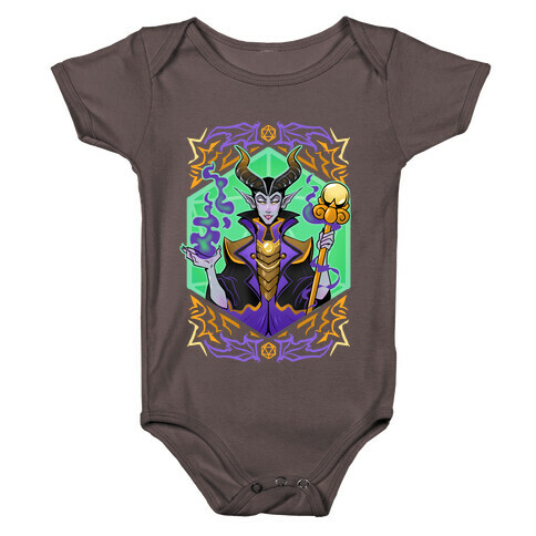 DND princesses: Tiefling Melificent Baby One-Piece