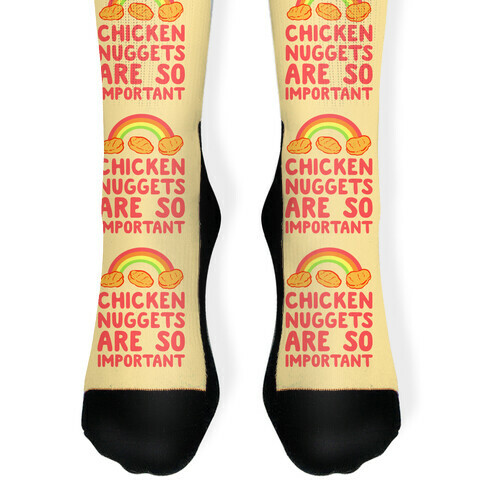 Chicken Nuggets Are So Important Sock