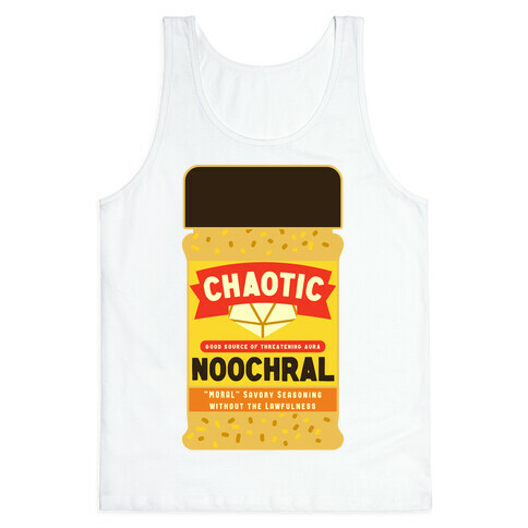 Chaotic Noochral (Chaotic Neutral Nutritional Yeast) Tank Top