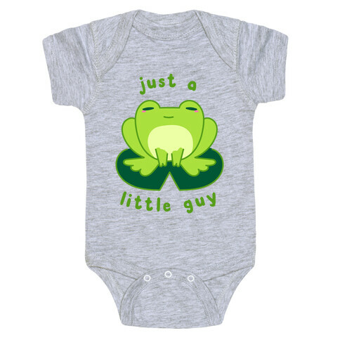 Just a Little Guy (Frog) Baby One-Piece