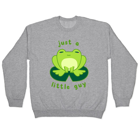 Just a Little Guy (Frog) Pullover