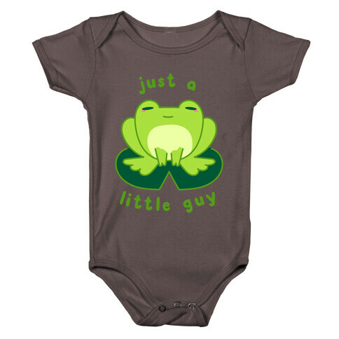 Just a Little Guy (Frog) Baby One-Piece