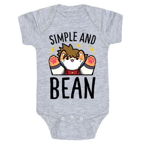 Simple And Bean Baby One-Piece