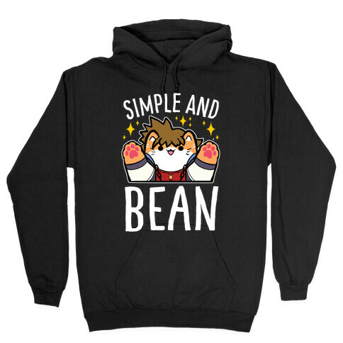 Simple And Bean Hooded Sweatshirt