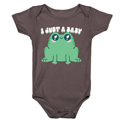 I Just A Baby Frog Baby One-Piece