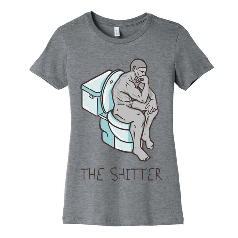 The Shitter Parody Womens T-Shirt