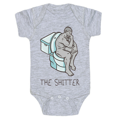 The Shitter Parody Baby One-Piece