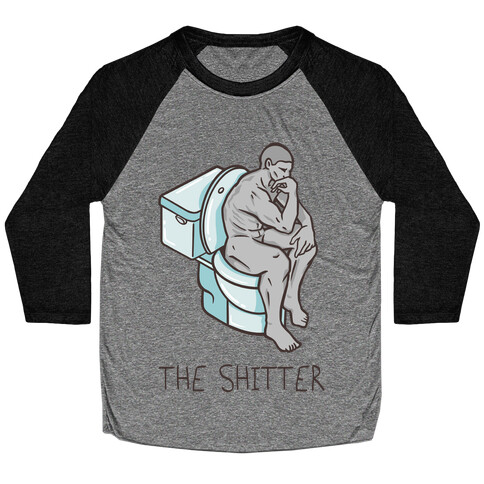 The Shitter Parody Baseball Tee