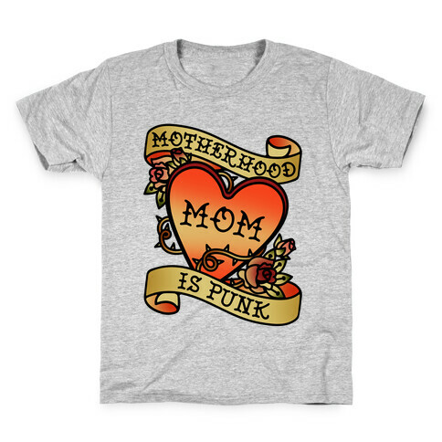 Motherhood Is Punk Kids T-Shirt