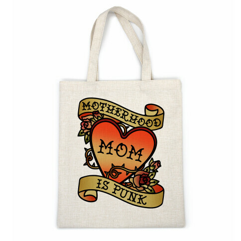 Motherhood Is Punk Casual Tote