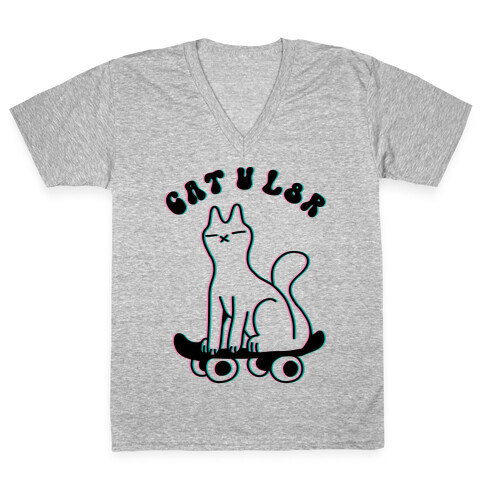 Cat You Later V-Neck Tee Shirt