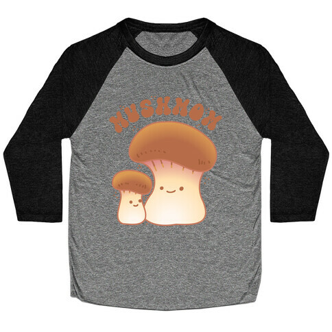 Mushmom (Mushroom Mom) Baseball Tee