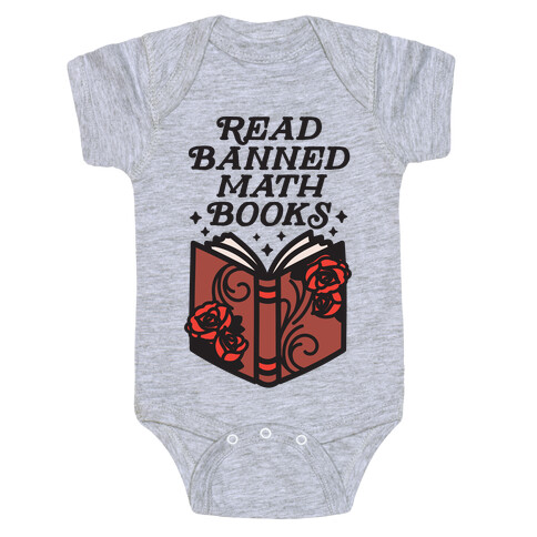 Read Banned Math Books Baby One-Piece